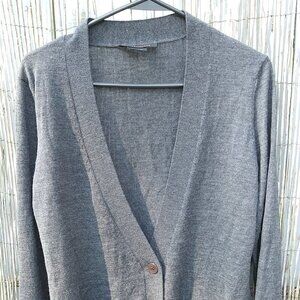 BCBG Maxazria Gray Cardigan - M